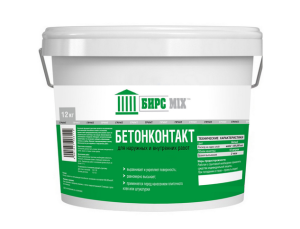 Грунт бетонконтакт, БИРСMIX 12 кг / 48